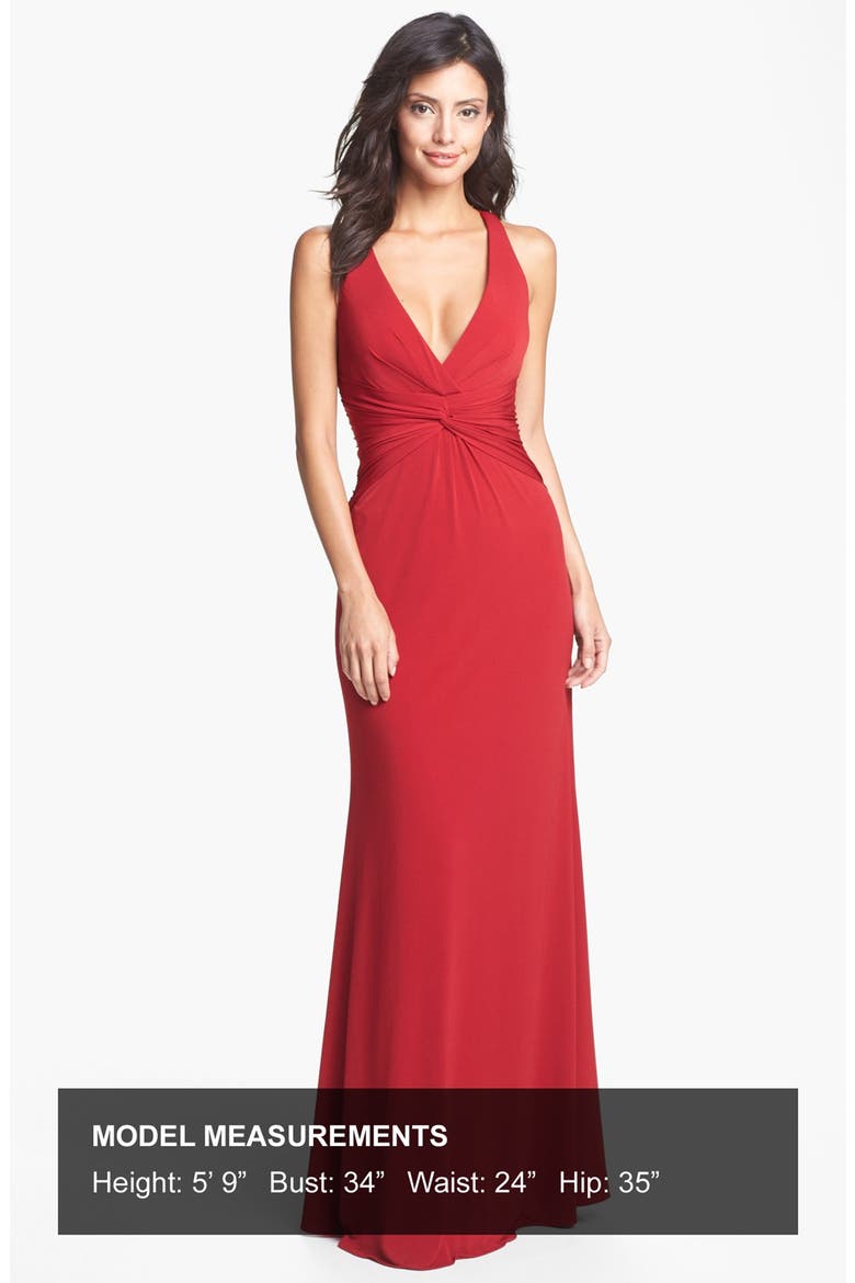 laundry by shelli segal red dress Hudson Gown