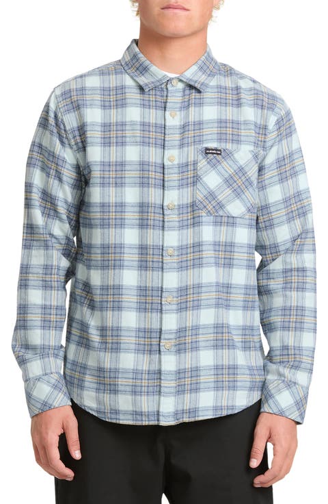 Rialto Plaid Cotton Flannel Button-Up Shirt