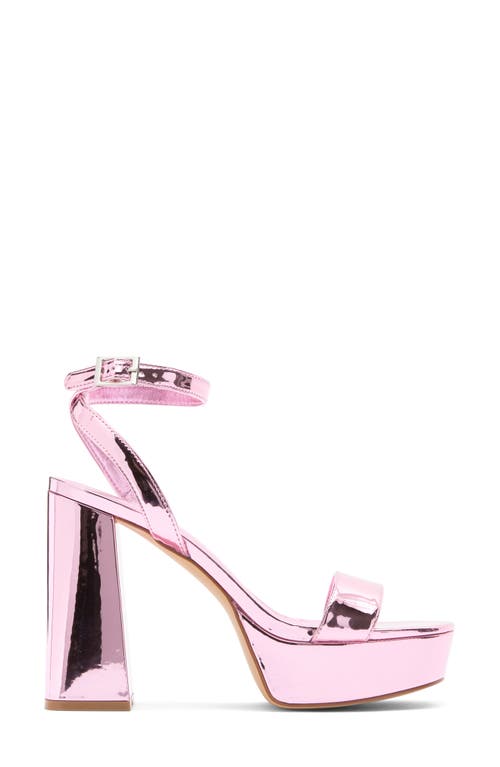 Abound Monica Block Heel Platform Sandal In Pink Metallic
