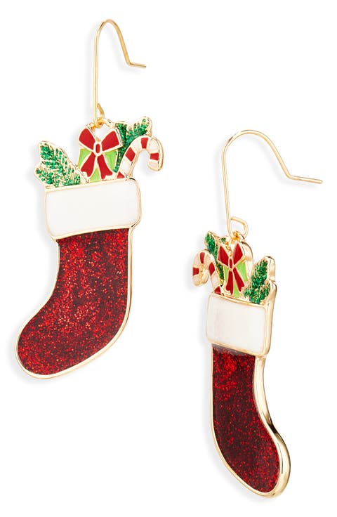 Stocking Drop Earrings