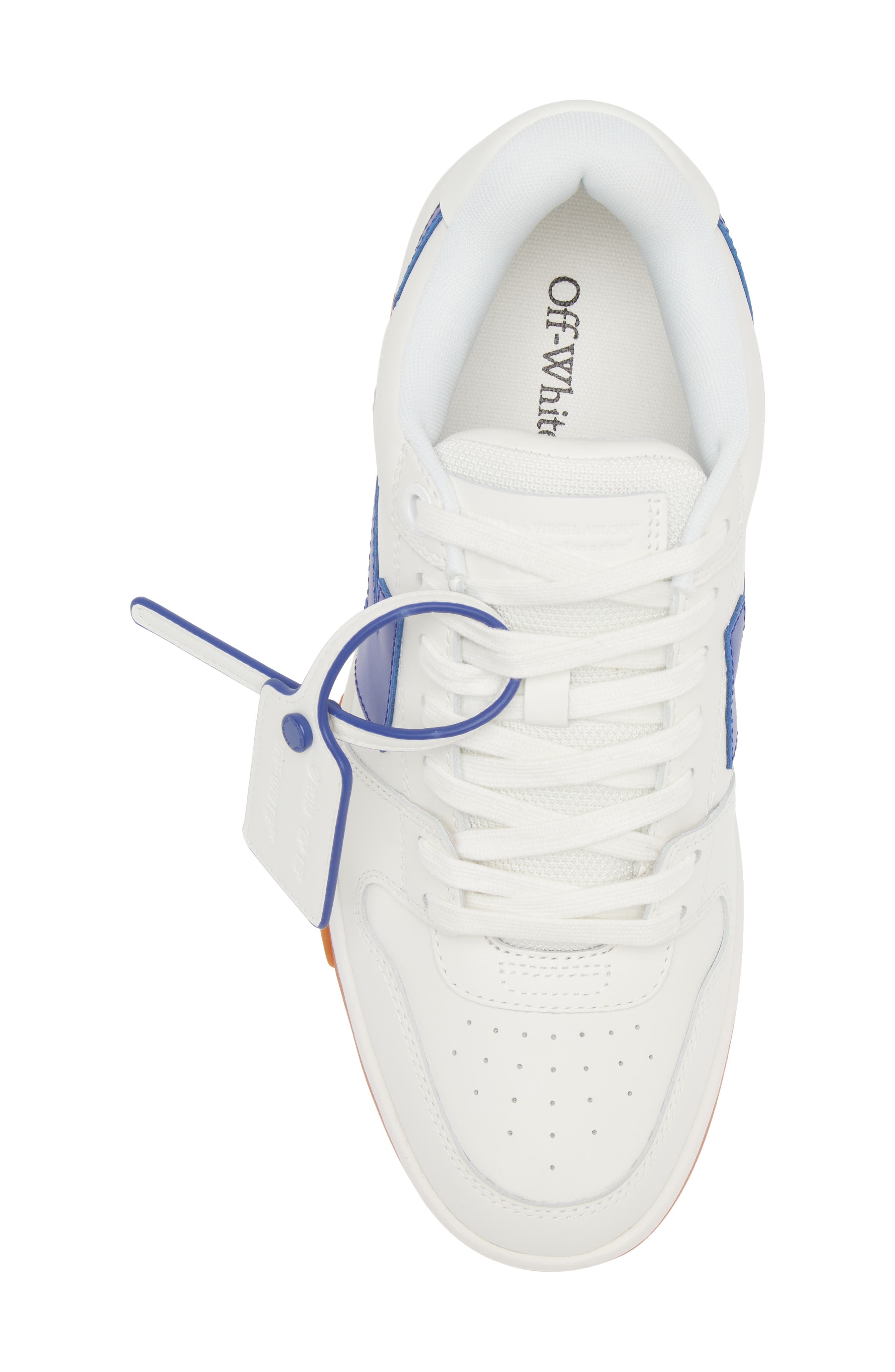 Off-White Out of Office Low Top Sneaker, Alternate, color, White/ Blue