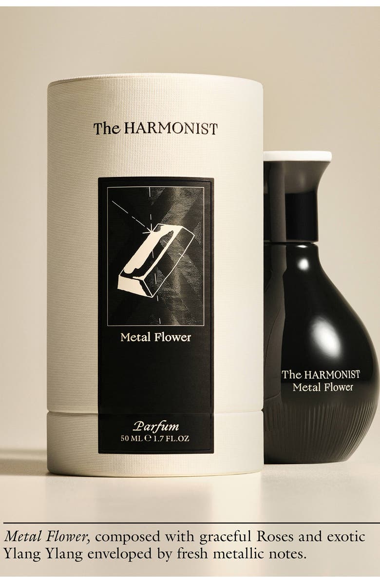 THE HARMONIST Metal Flower Parfum, Alternate, color,