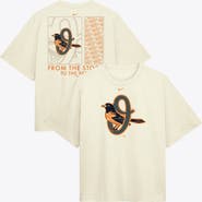 Nike Women's Nike Cream Baltimore Orioles Premium Essentials Relaxed Boxy T-Shirt