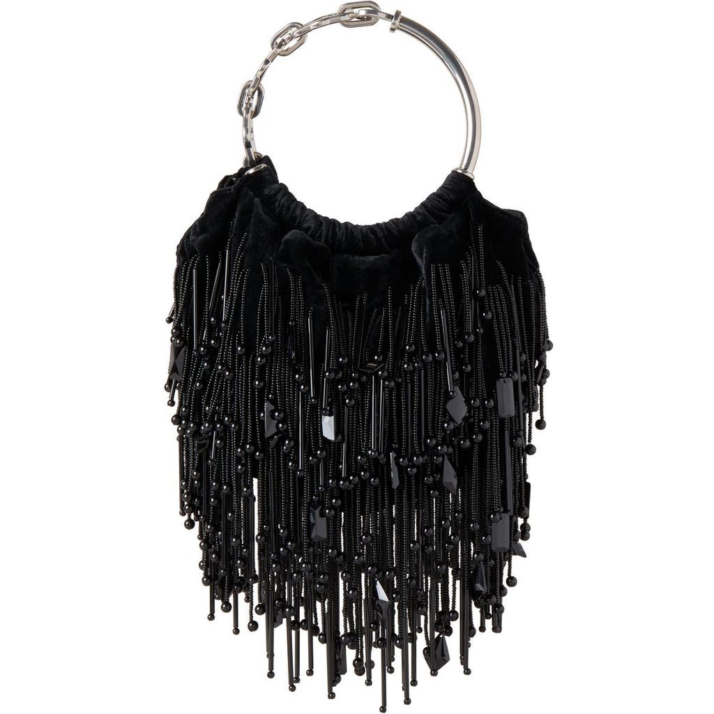 Mulberry Pimlico Frosty Beads Bracelet Bag in Black