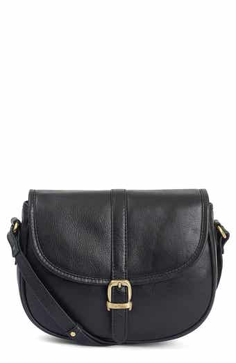 Laire Medium Leather Saddle Bag