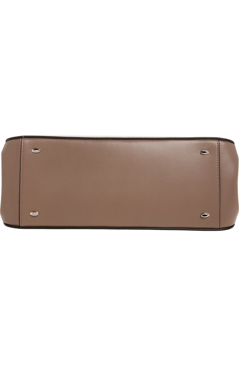 Givenchy Medium Pinch Leather Top Handle Bag, Alternate, color, 281-Taupe