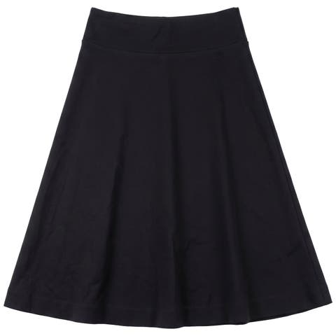 Ponte De Roma Smooth Waistband A-Line Skirt