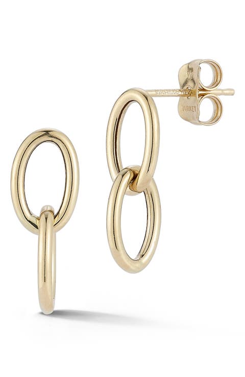 Link Drop Earrings