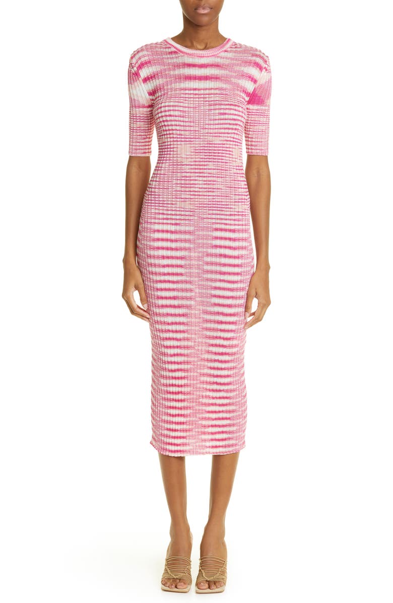 Missoni Space Dye Rib Sweater Dress, Alternate, color, 