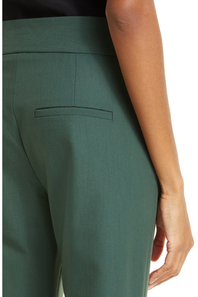 Cormac High Waist Crop Flare Trousers, Alternate, color, PINEGROVE