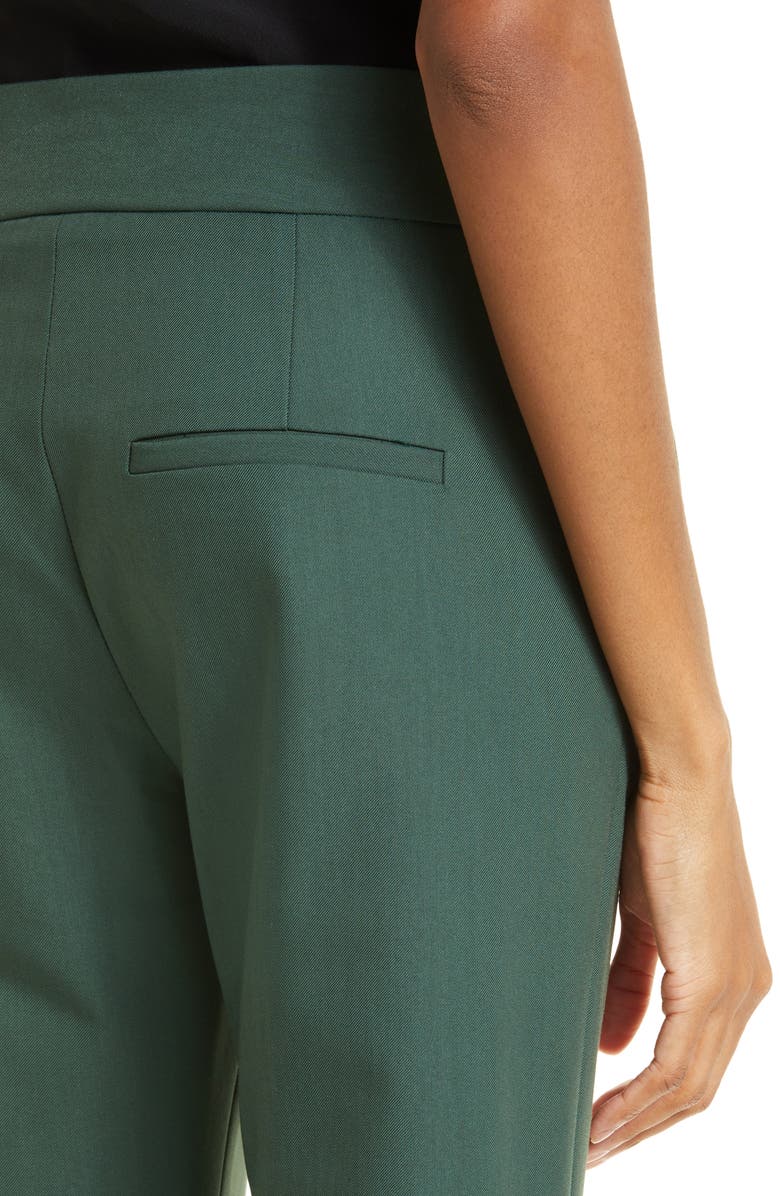 Veronica Beard Cormac High Waist Crop Flare Trousers, Alternate, color,