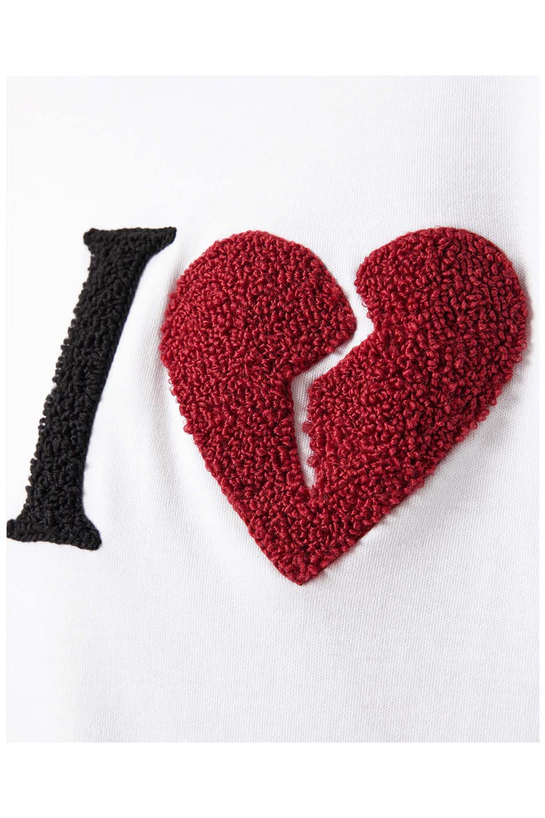 Heart Etta Appliqué T-Shirt, Alternate, color, OPTIC WHITE