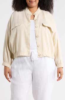 MAX STUDIO Linen Blend Jacket