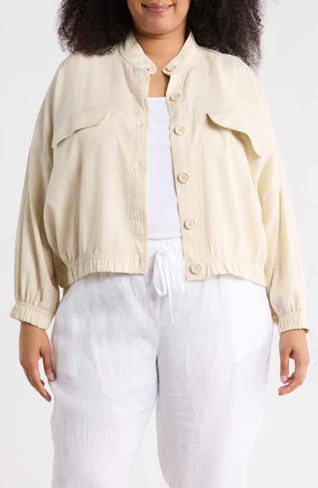 MAX STUDIO Linen Blend Jacket