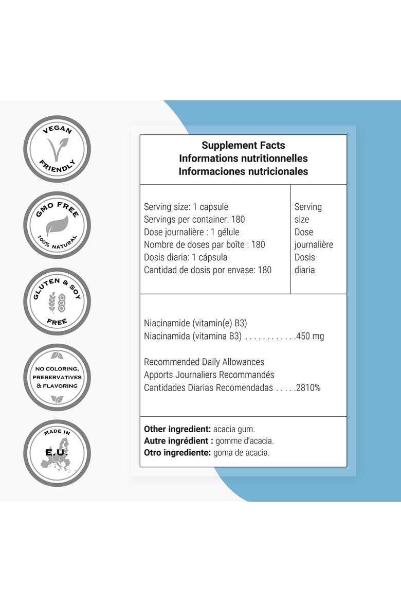 Niacinamide Supplement 2000mg, Alternate, color, None