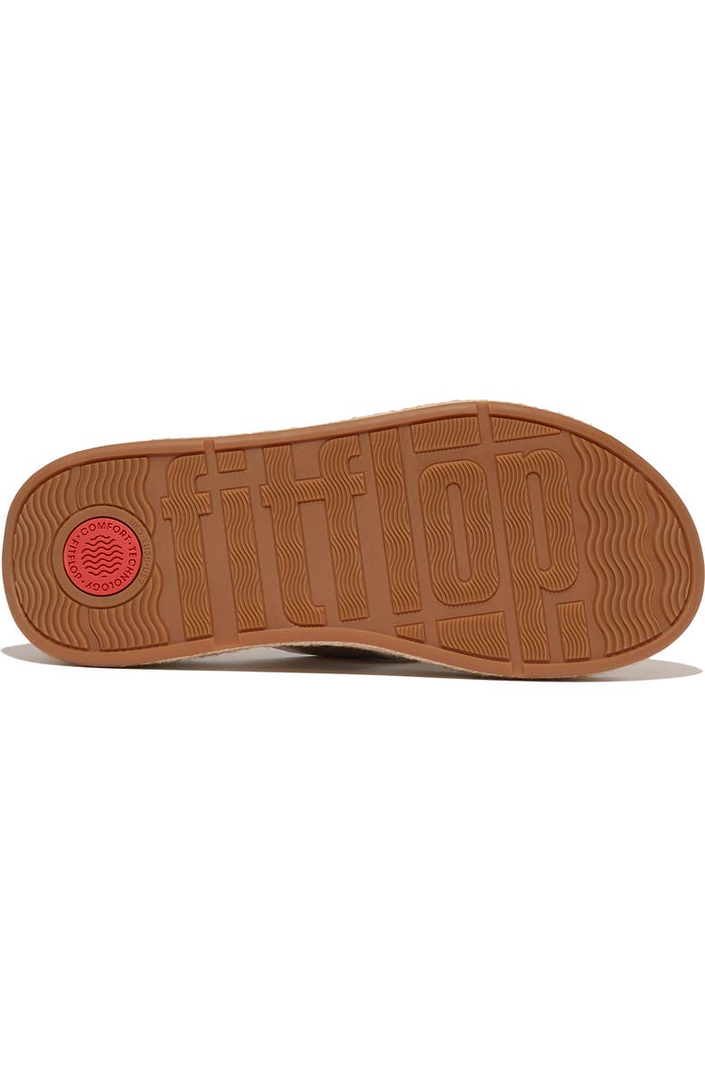 FitFlop F-Mode Espadarille Platform Wedge Flip Flop, Alternate, color,