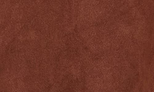 Vigoss Studded Faux Suede Crop Shacket In Brown