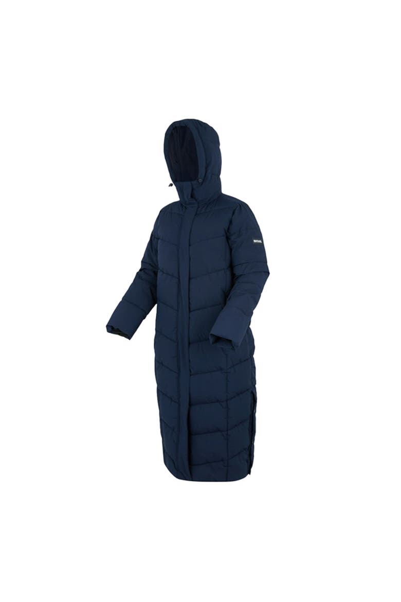 Eloria Padded Jacket, Alternate, color, Navy