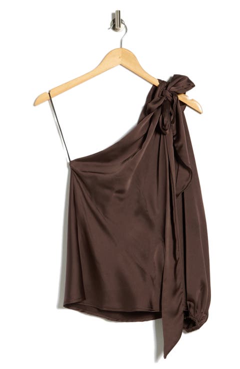 One-Shoulder Tie Top
