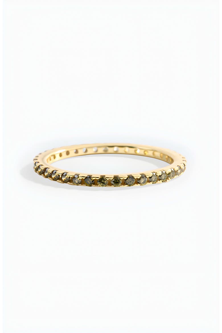 August Birthstone Eternity Stacking Ring, Alternate, color, 18k Gold Over Sterling Silver