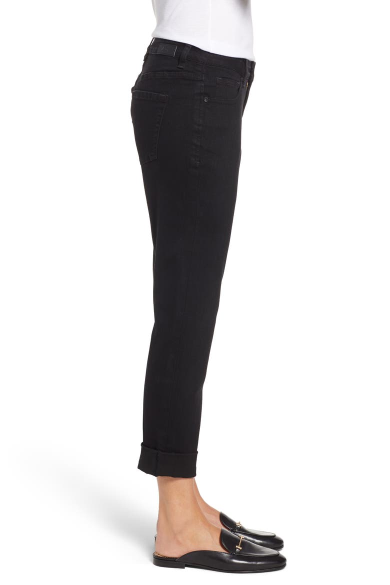 Jeans Carter Girlfriend Jeans, Alternate, color, BLACK