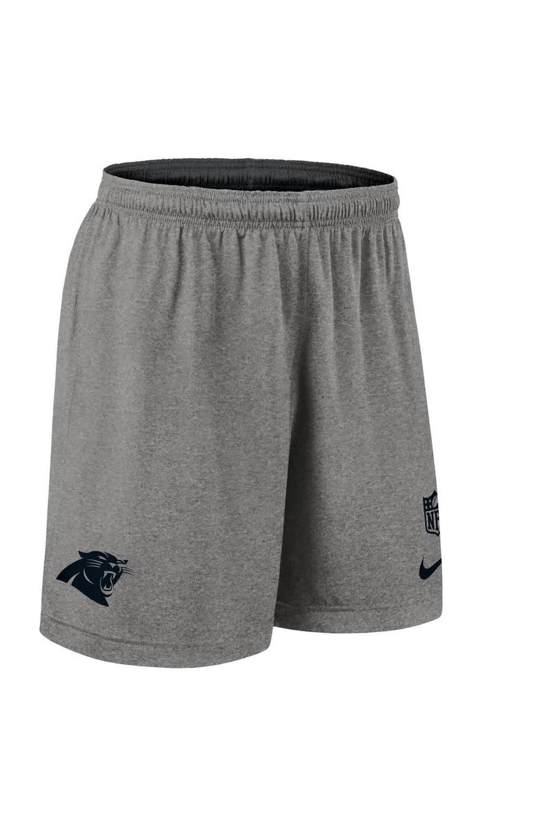 Nike Men's Nike Black Carolina Panthers Sideline Reversible Performance Shorts, Alternate, color, Black