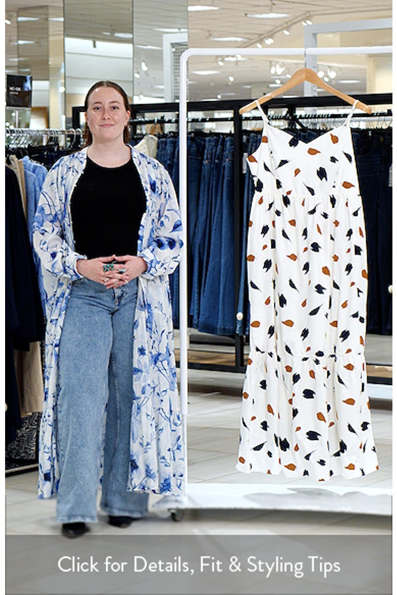 Devania Brush Cabana Flowy Maxi Dress video