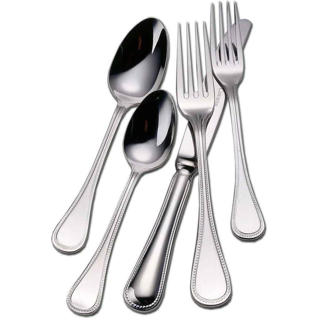Couzon Lyrique Five-piece Place Setting In Silver Plate