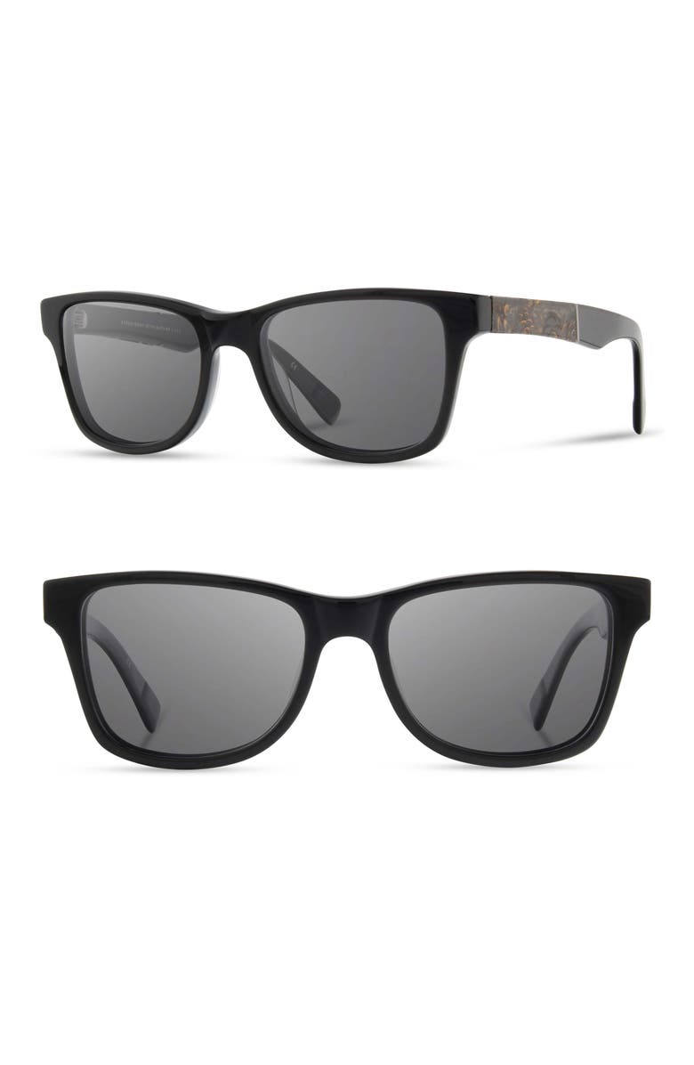 Shwood 'Canby' 54mm Acetate & Wood Sunglasses, Main, color, 