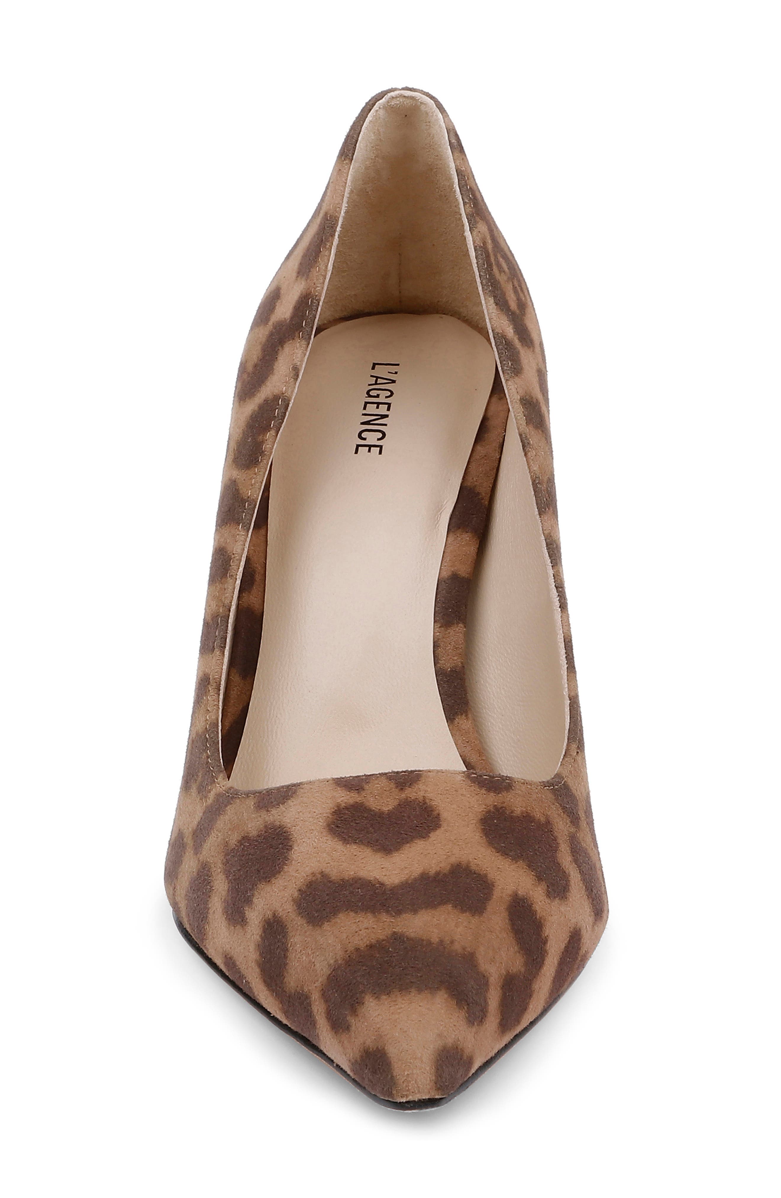 Maelle Pointed Toe Pump, Alternate, color, LEOPARD