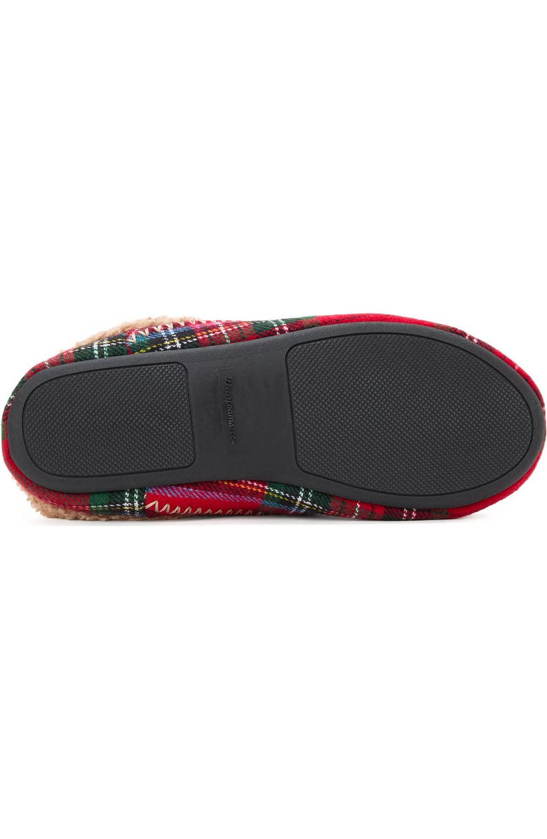 DEARFOAMS Papa Bear Clog Slipper, Alternate, color, Plaid