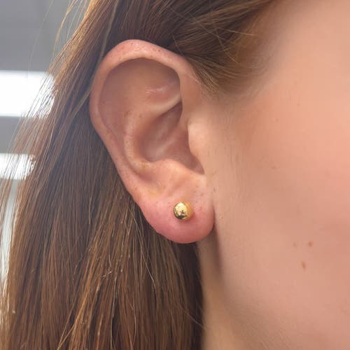 The Lovery Fine Jewelry Baby Ball Screw Back Stud Earrings In Gold