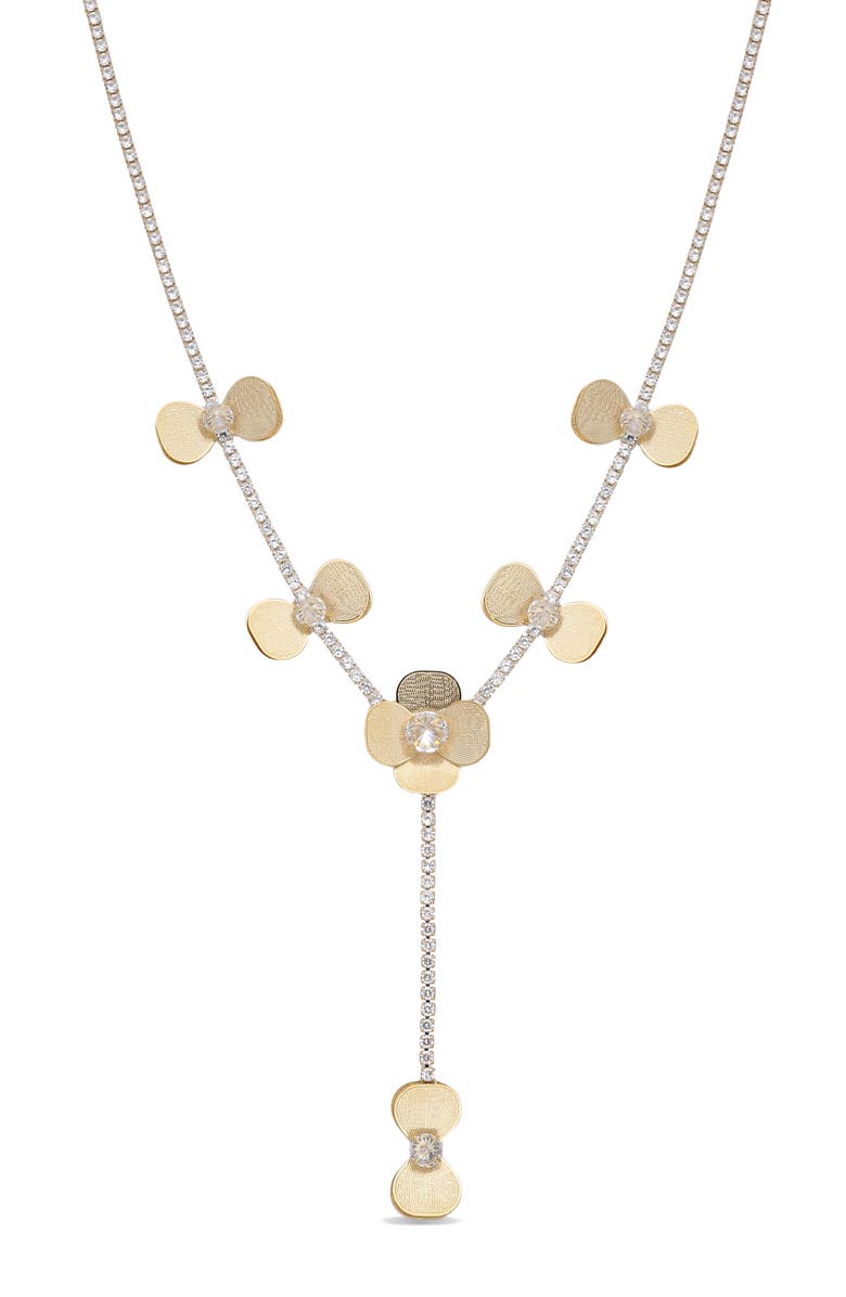 EYE CANDY LOS ANGELES Gabrielle Y-Necklace, Alternate, color, Gold