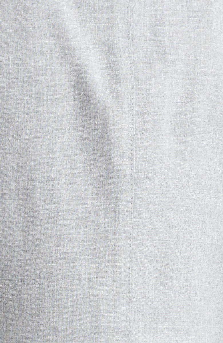 Eleventy Unstructured Wool & Silk Blend Blazer, Alternate, color, Light Gray Melange