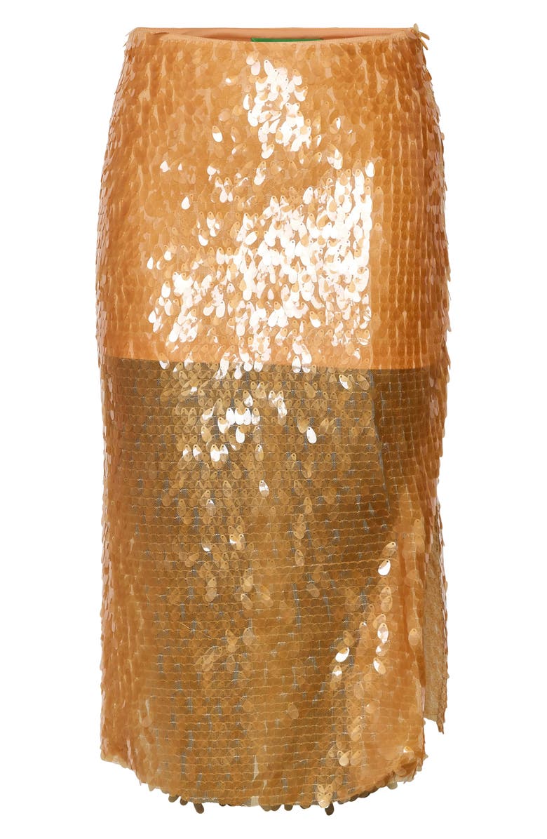 SOMETHING NEW Grace Paillette Skirt, Alternate, color,