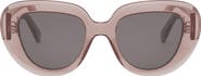 CELINE Bold 3 Dots 51mm Gradient Butterfly Sunglasses