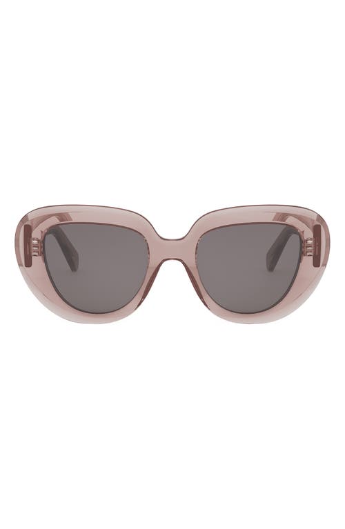 Celine Bold 3 Dots 51mm Gradient Butterfly Sunglasses