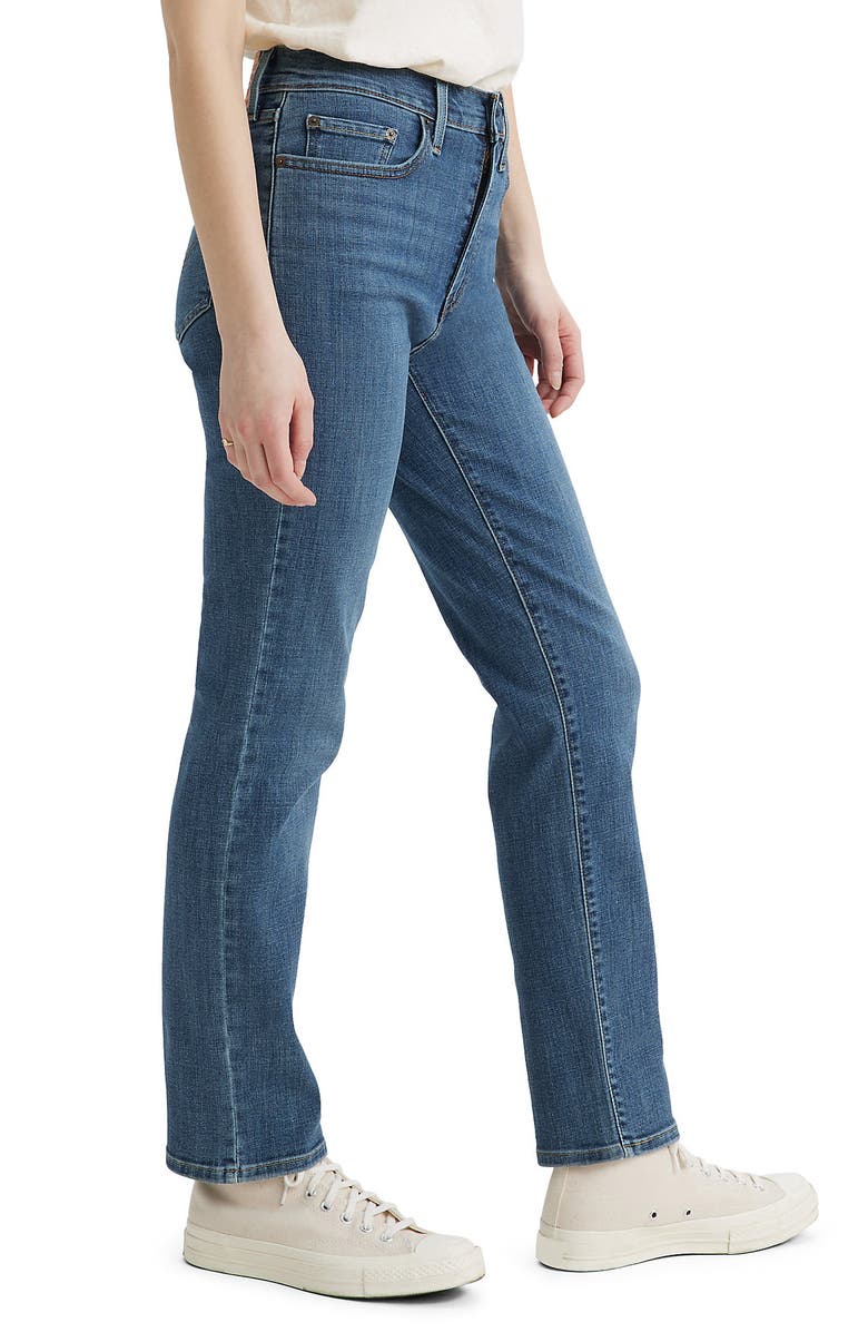 Levi's 724<sup>™</sup> High Waist Straight Leg Jeans, Alternate, color, Way Way Back