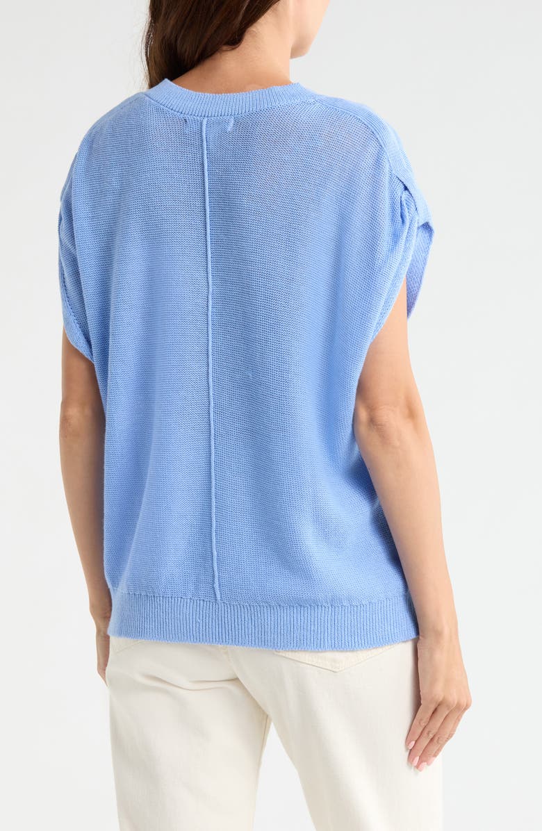 Tommy Bahama Lakes Edge Linen & Cotton Blend Sweater, Alternate, color, Grape Pools