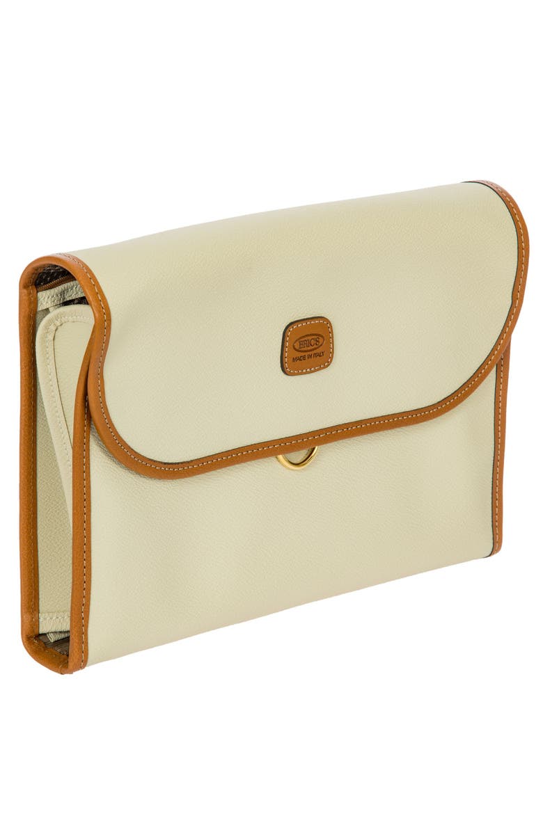 Bric's Firenze Tri-Fold Traveler, Alternate, color, Cream