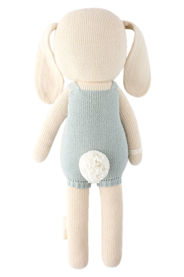 cuddle + kind Henry the Bunny Stuff Animal, Alternate, color, BLUE