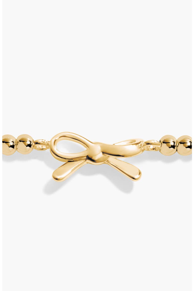 A Little 'Thank You' Bracelet in Gold-Tone Plating, Alternate, color, Metallic Gold