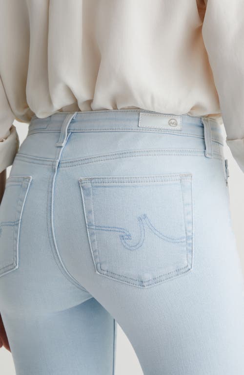 Ag Farrah Mid Rise Cropped Bootcut Jeans In Heat Wave In Heat Wave