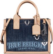 True Religion Bombe Denim Tote Bag