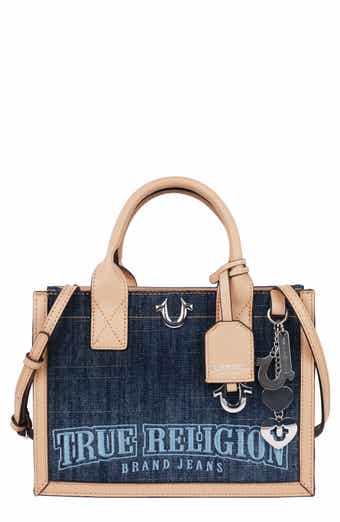 True Religion Bombe Denim Tote Bag