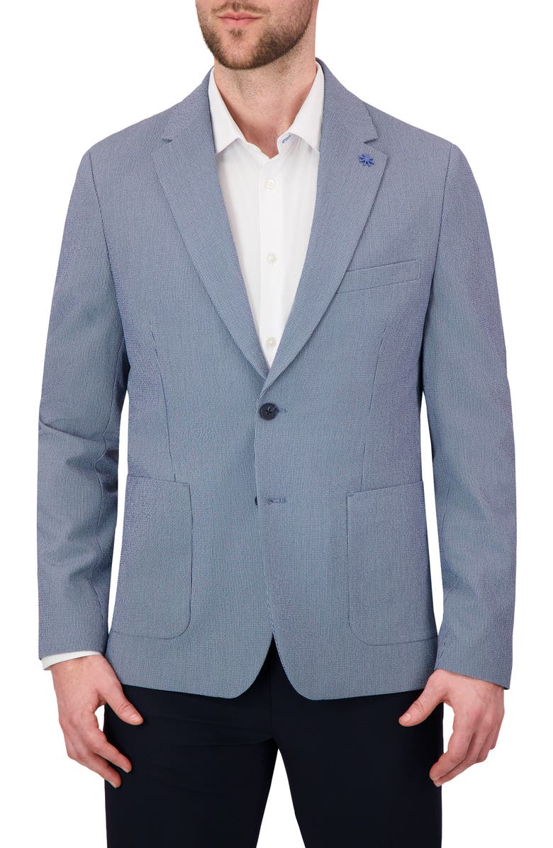 Report Collection Seersucker Textured Sport Coat, Main, color,