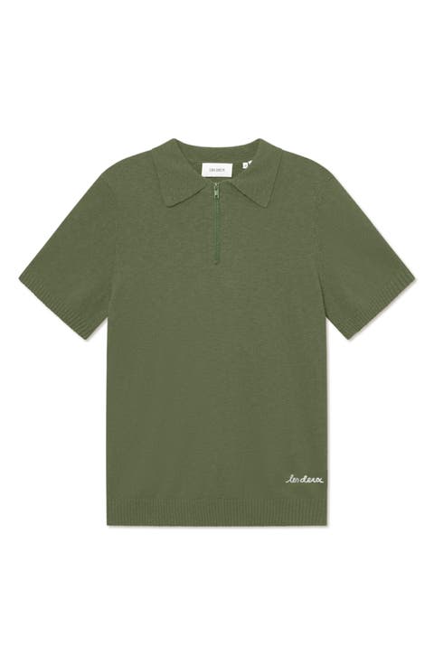 Brad Zipper Cotton Polo