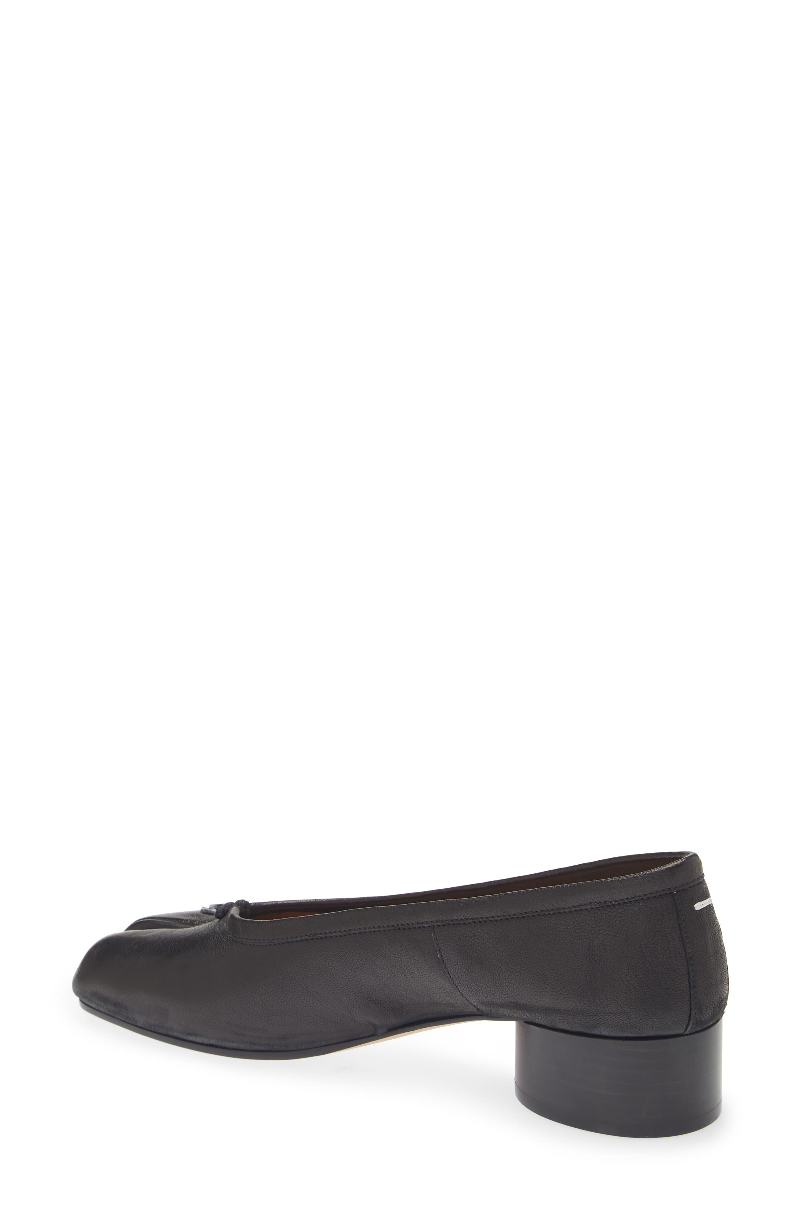 Maison Margiela Tabi Ballerina Pump, Alternate, color, Black