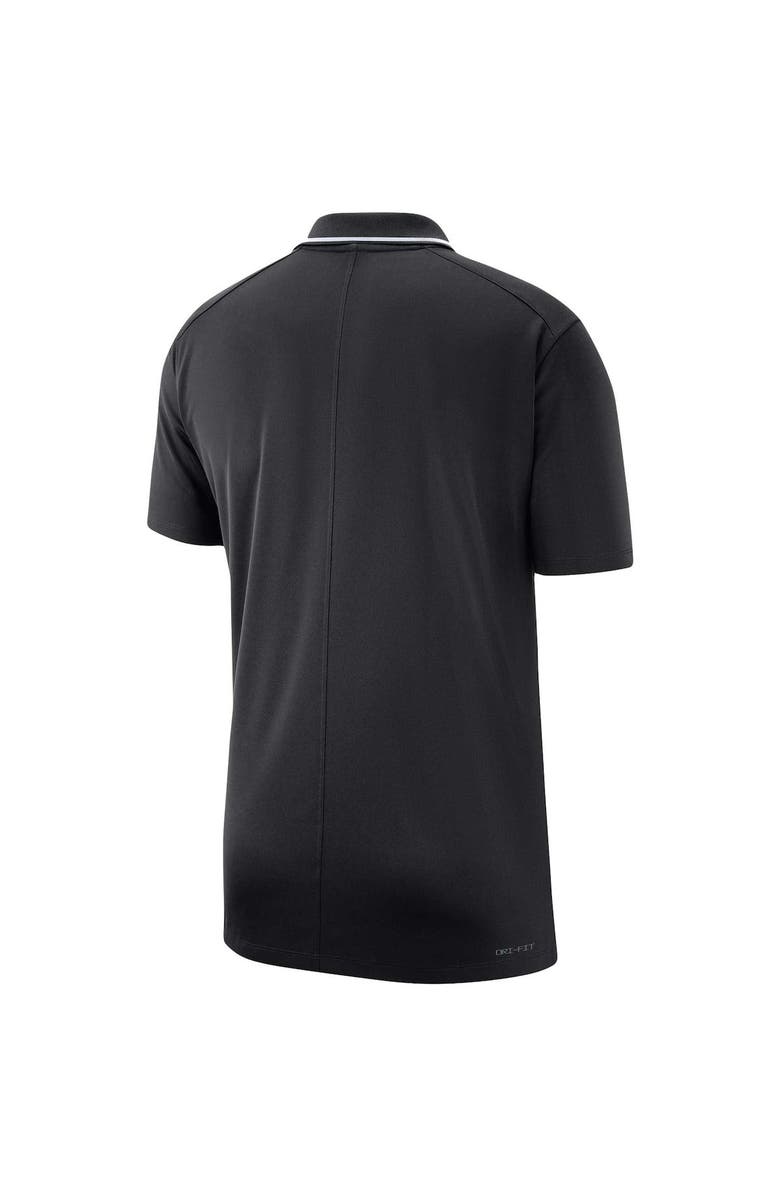 Nike Men's Nike Black Georgia Bulldogs 2023 Coaches Performance Polo, Alternate, color,