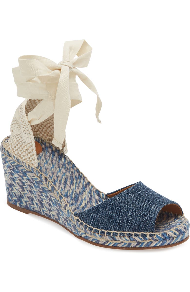 Chloé Piia Espadrille Wedge Sandal, Main, color,